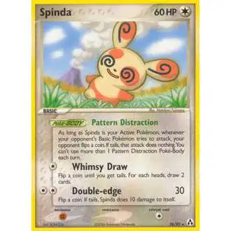 Pokemon EX Legend Maker Rare Spinda #26