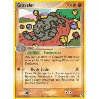 Pokemon EX Legend Maker Uncommon Graveler #34