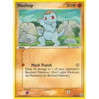 Pokemon EX Legend Maker Common Machop #57