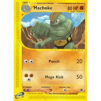 Pokemon Expedition Base Set Uncommon Machoke #85