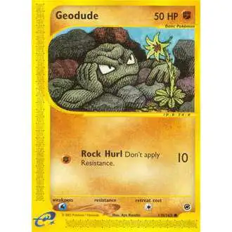 Pokemon Expedition Base Set Common Geodude #110