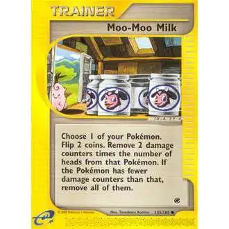Pokemon Expedition Base Set Common Moo-Moo Milk #155