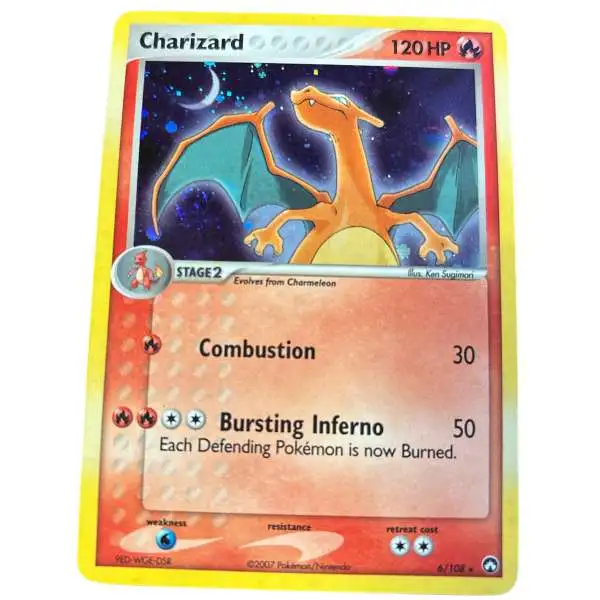 Pokemon EX Power Keepers Rare Holo Charizard #6