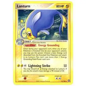 Pokemon EX Power Keepers Rare Lanturn #15