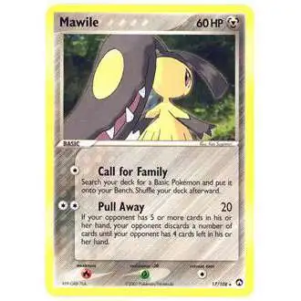 Pokemon EX Power Keepers Rare Mawile #17 [Lightly Played]