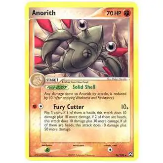 Pokemon EX Power Keepers Uncommon Anorith #26 [Lightly Played]