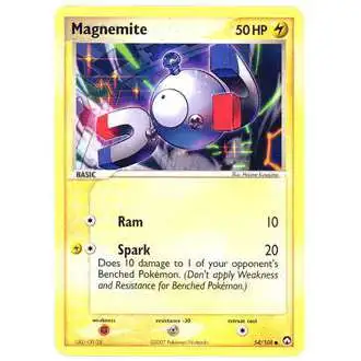 Pokemon EX Power Keepers Common Magnemite #54 [Lightly Played]