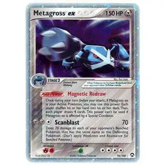 Pokemon Power Keepers Ultra Rare Metagross ex #95 [Lightly Played]