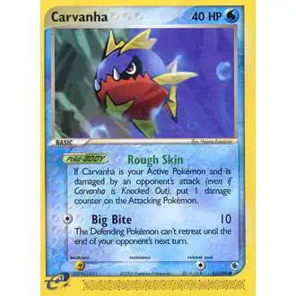 Pokemon EX Ruby & Sapphire Common Carvanha #51