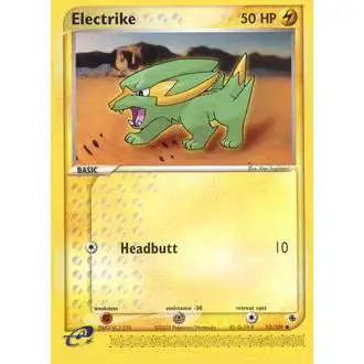 Pokemon EX Ruby & Sapphire Common Electrike #52