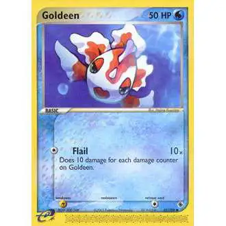 Pokemon EX Ruby & Sapphire Common Goldeen #55 [Lightly Played]