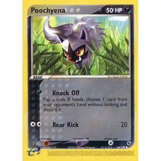 Pokemon EX Ruby & Sapphire Common Poochyena #64