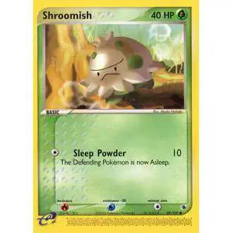 Pokemon EX Ruby & Sapphire Common Shroomish #69 [Heavily Played]