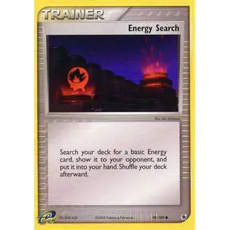 Pokemon EX Ruby Sapphire Single Card Common Energy Search 90 Lightly Played - ToyWiz Pokemon EX Ruby Sapphire Single Card Common Energy Search 90 Lightly Played - ToyWiz