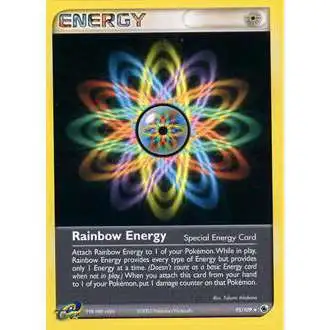 pokemon card rainbow energy (17) While in play Pokemon EX Ruby Sapphire Single