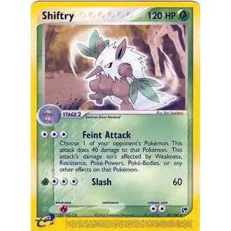 Pokemon EX Sandstorm Rare Shiftry #22