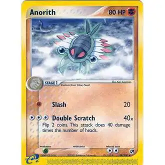 Pokemon EX Sandstorm Uncommon Anorith #28 [Reverse Holo] [Moderately Played]