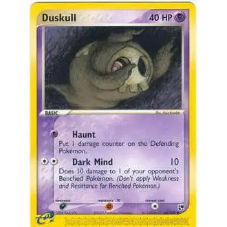 Pokemon EX Sandstorm Common Duskull #62