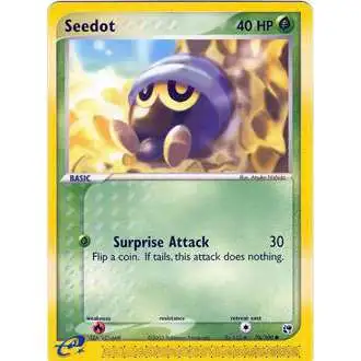 Pokemon EX Sandstorm Common Seedot #76