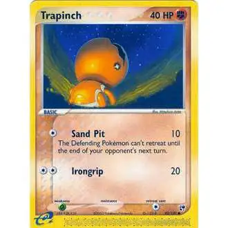 Pokemon EX Sandstorm Common Trapinch #82