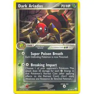 Pokemon EX Team Rocket Returns Uncommon Dark Ariados #30 [Heavily Played]