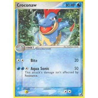 Pokemon EX Unseen Forces Uncommon Croconaw #38 [Moderately Played]