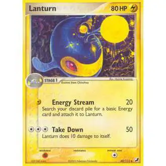 Pokemon EX Unseen Forces Uncommon Lanturn #40