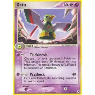 Pokemon EX Unseen Forces Uncommon Xatu #49 [Moderately Played]