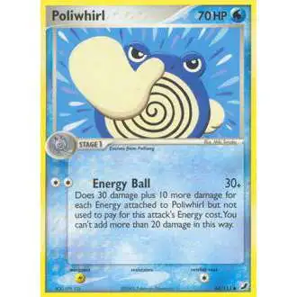 Pokemon EX Unseen Forces Common Poliwhirl #68
