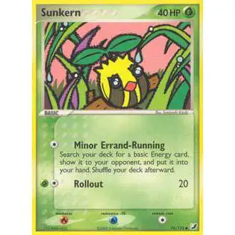 Pokemon EX Unseen Forces Common Sunkern #76