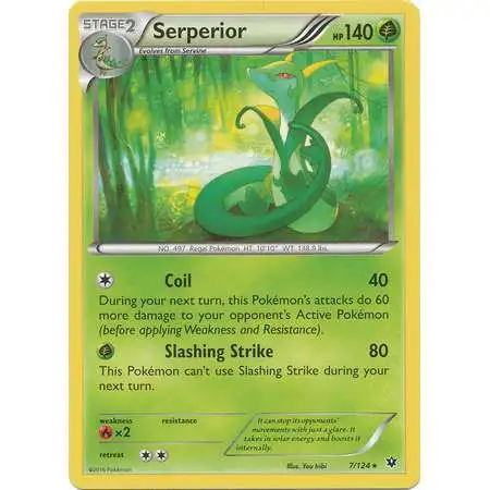 Pokemon Trading Card Game XY Fates Collide Rare Serperior #7