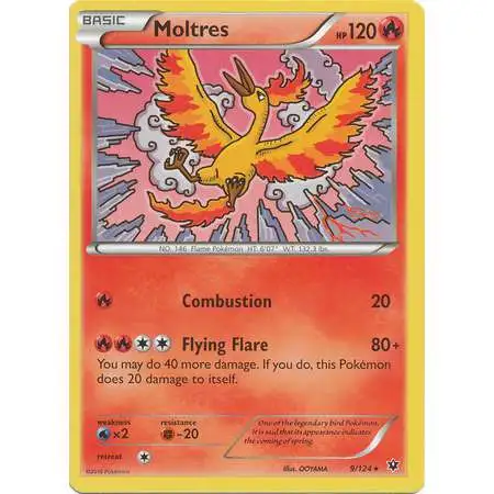 Pokemon Trading Card Game XY Fates Collide Rare Moltres #9