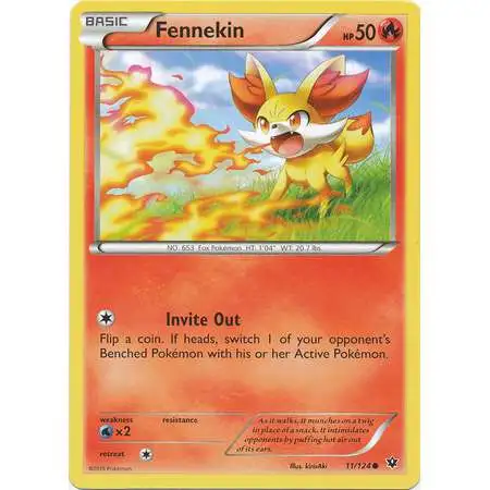 Details about   Pokemon Trading Card Game Silver Fennekin Coin Near Mint 