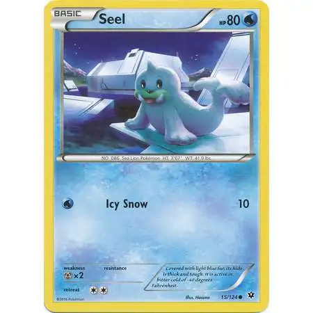 Pokemon Trading Card Game XY Fates Collide Common Seel #15