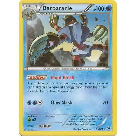 Pokemon Trading Card Game XY Fates Collide Rare Barbaracle #23