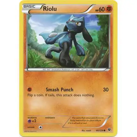 Pokemon Trading Card Game XY Fates Collide Common Riolu #46