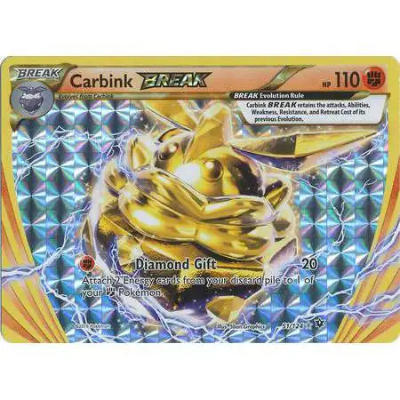 Pokemon Trading Card Game XY Fates Collide Single Card Common Carbink 50  Moderately Played - ToyWiz