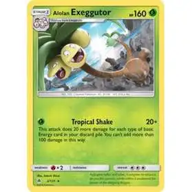 Pokemon Trading Card Game Sun & Moon Forbidden Light Rare Alolan Exeggutor #2