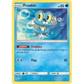 Pokemon Trading Card Game Sun & Moon Forbidden Light Common Froakie #21