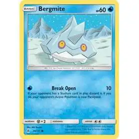 Pokemon Trading Card Game Sun & Moon Forbidden Light Common Bergmite #29