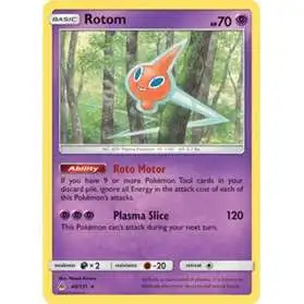 Pokemon Trading Card Game Sun & Moon Forbidden Light Rare Rotom #40