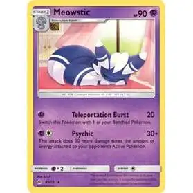 Pokemon Trading Card Game Sun & Moon Forbidden Light Rare Meowstic #45