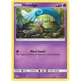 Pokemon Trading Card Game Sun & Moon Forbidden Light Common Honedge #47