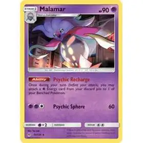 Pokemon Trading Card Game Sun & Moon Forbidden Light Rare Malamar #51