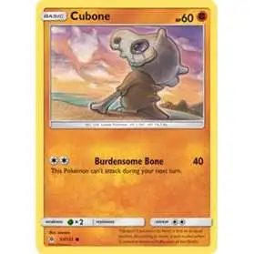Pokemon Trading Card Game Sun & Moon Forbidden Light Common Cubone #57