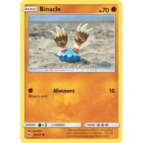 Pokemon Trading Card Game Sun & Moon Forbidden Light Common Binacle #66