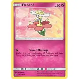 Pokemon Trading Card Game Sun & Moon Forbidden Light Common Flabebe #84