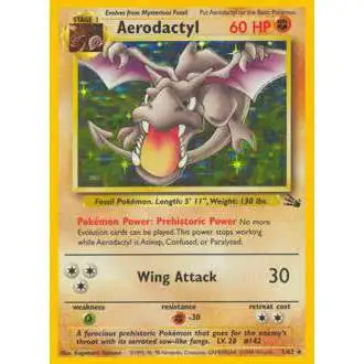 Pokemon Fossil Holo Rare Aerodactyl #1