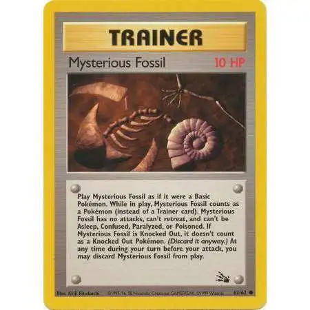 Pokemon Common Mysterious Fossil #62