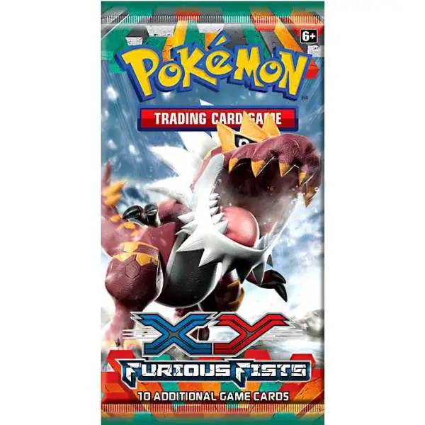 Pokemon XY Furious Fists Booster Pack [10 Cards]